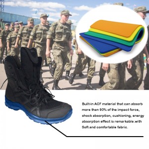 Militärarmee Taktische Kampfstiefel Knöchelaufprallschutz Einlegematerial (ACF)
