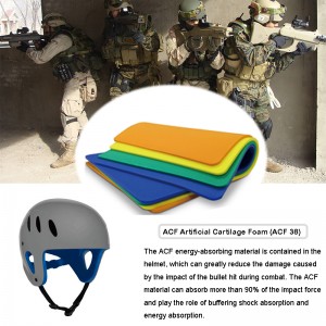 Tactical Bulletproof Military Helmet Aufprallschutzmaterialien (ACF)